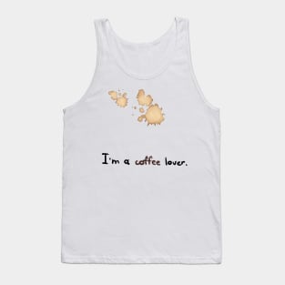 Coffee Stains Tank Top